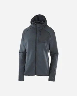 W Essential Lightwarm Hooded - Black