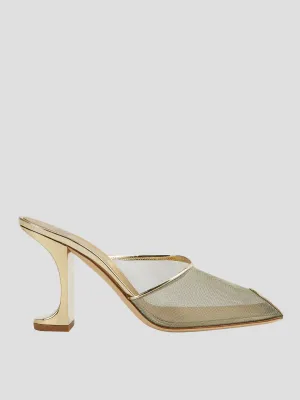 Waverly Mule in Gold