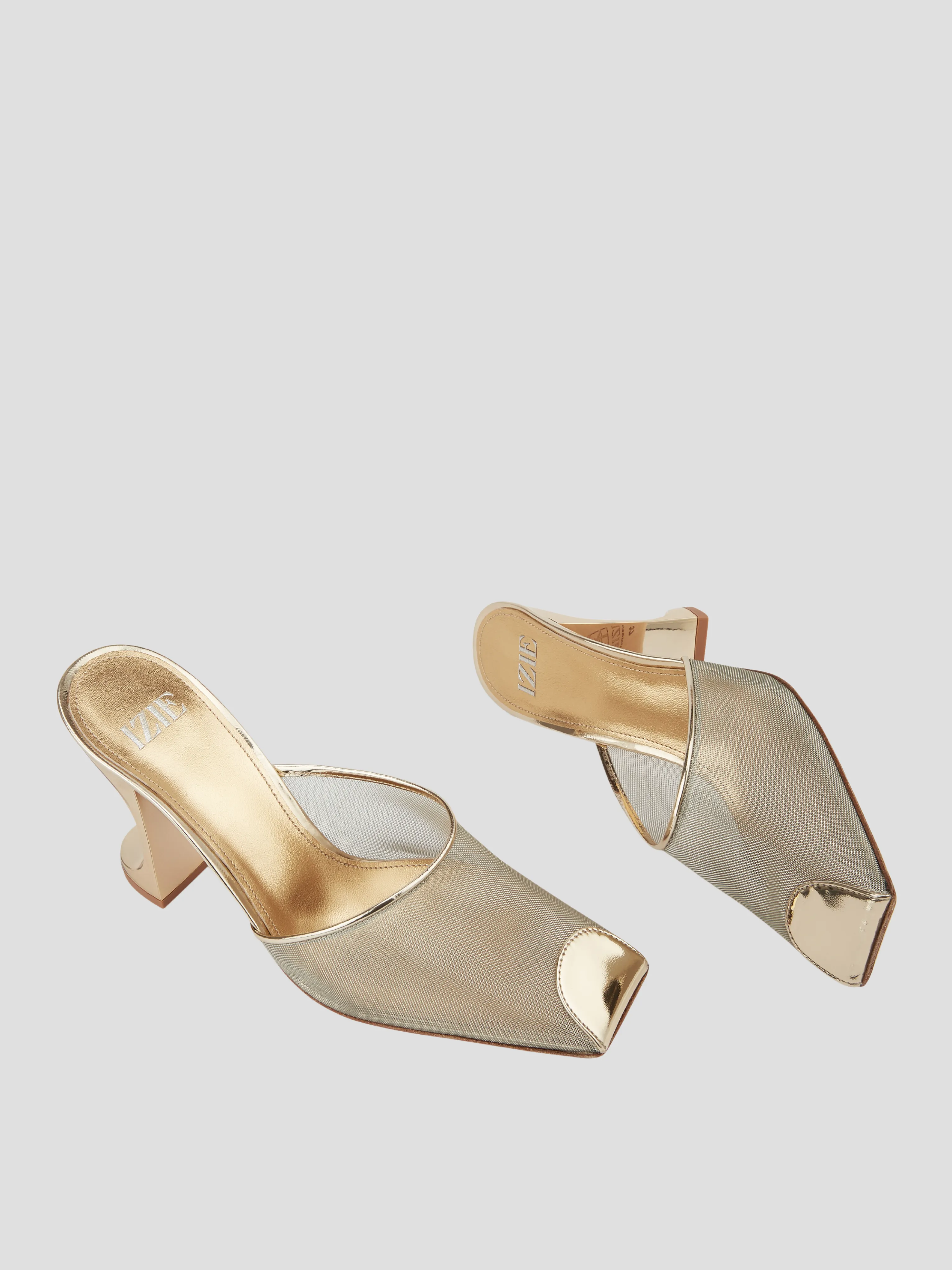 Waverly Mule in Gold