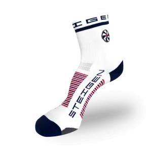 White Running Socks ½ Length
