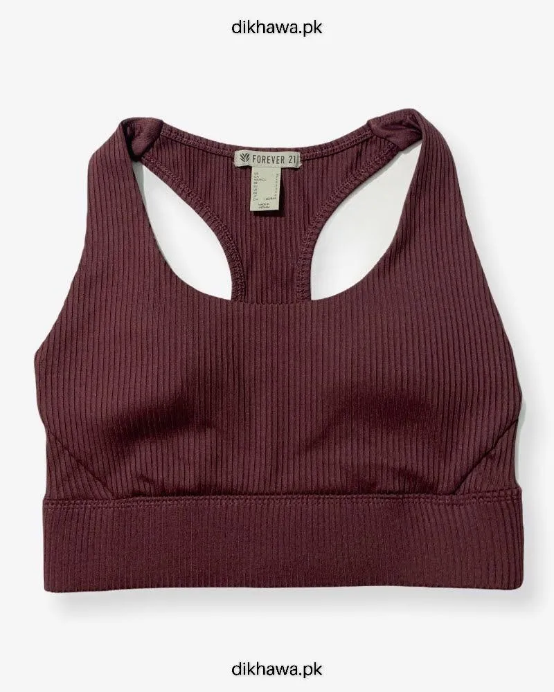 Women, Girls Sports Non Padded Bra  Ladies Jogging Bra Imported Stocklot Branded Sports Bra