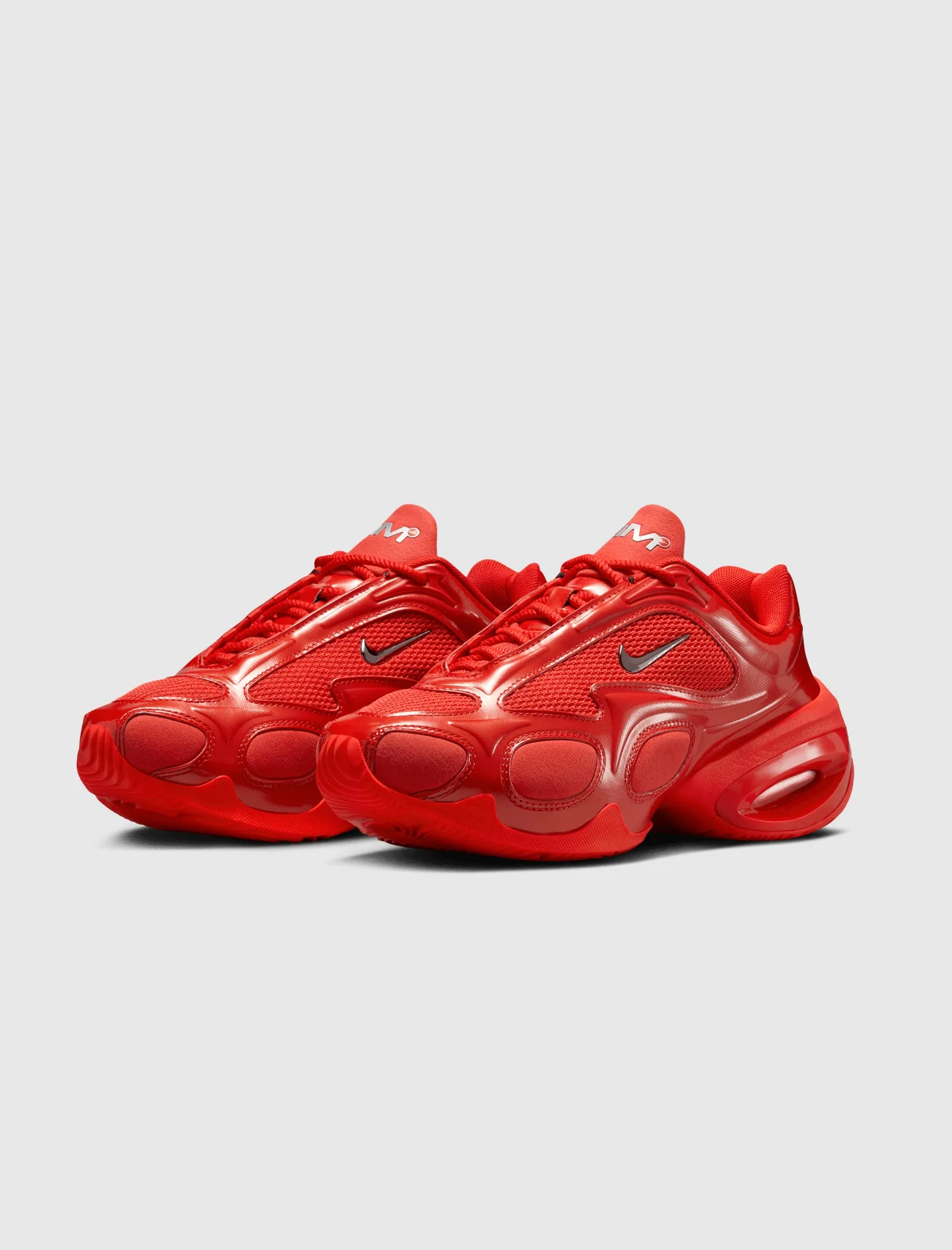 WOMEN'S AIR MAX MUSE "HABANERO RED/METALLIC SILVER"
