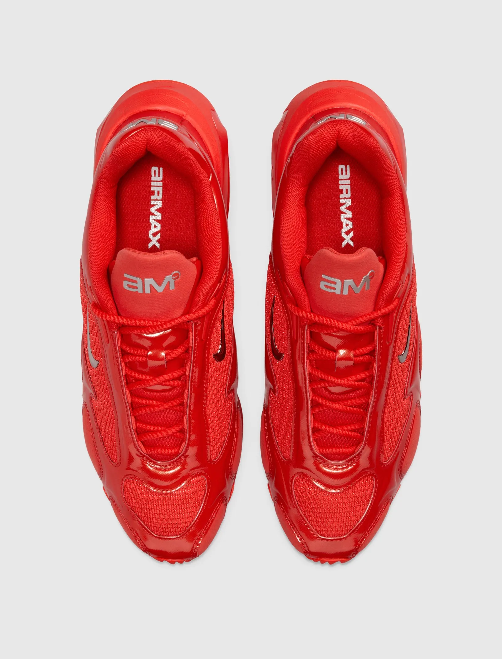 WOMEN'S AIR MAX MUSE "HABANERO RED/METALLIC SILVER"