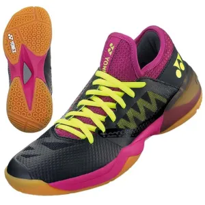 Yonex Power Cushion Comfort Z2 Womens Badminton Shoes - Black/Pink