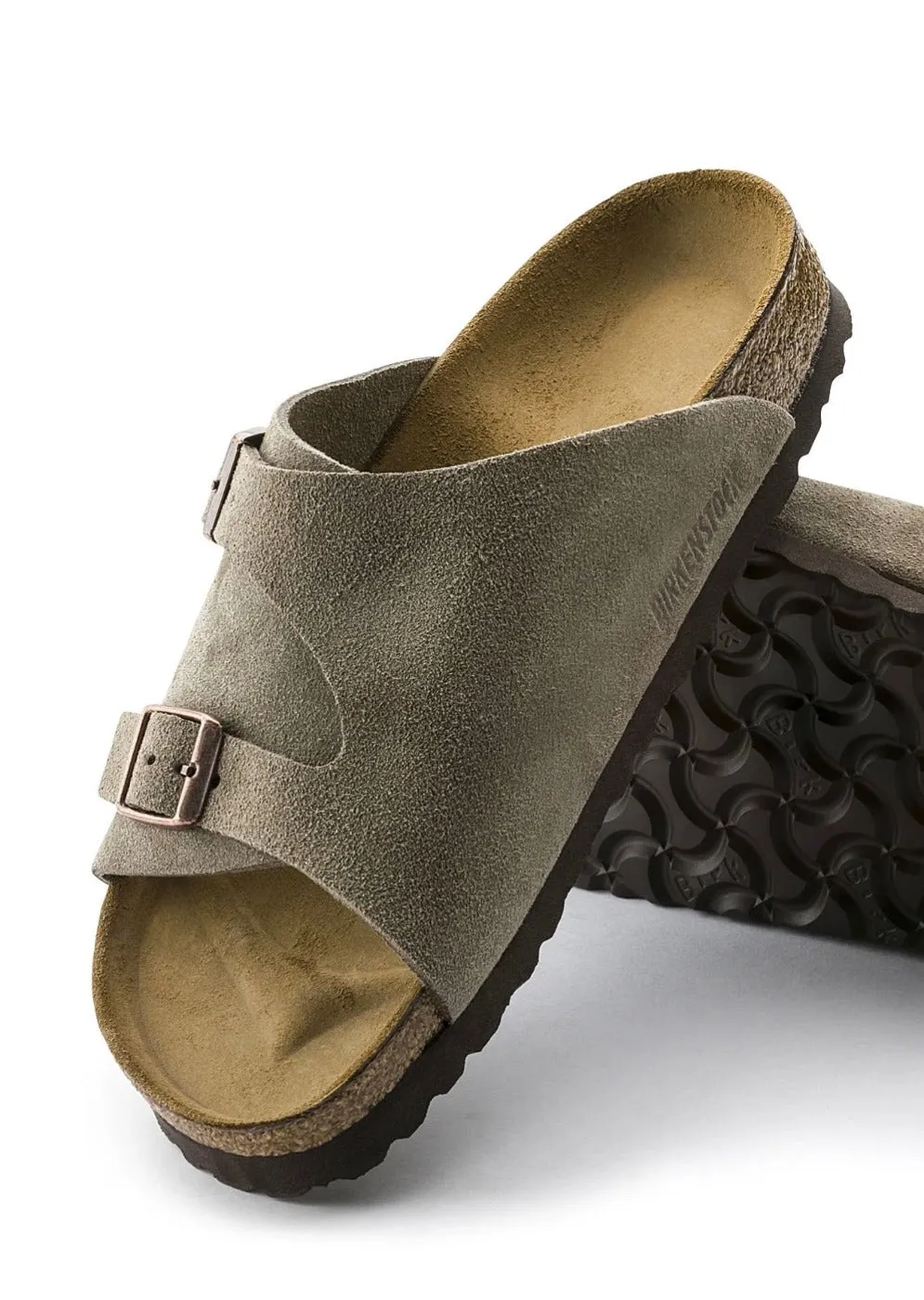 Zurich Suede Taupe Regular