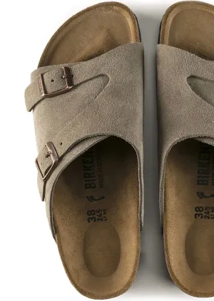 Zurich Suede Taupe Regular