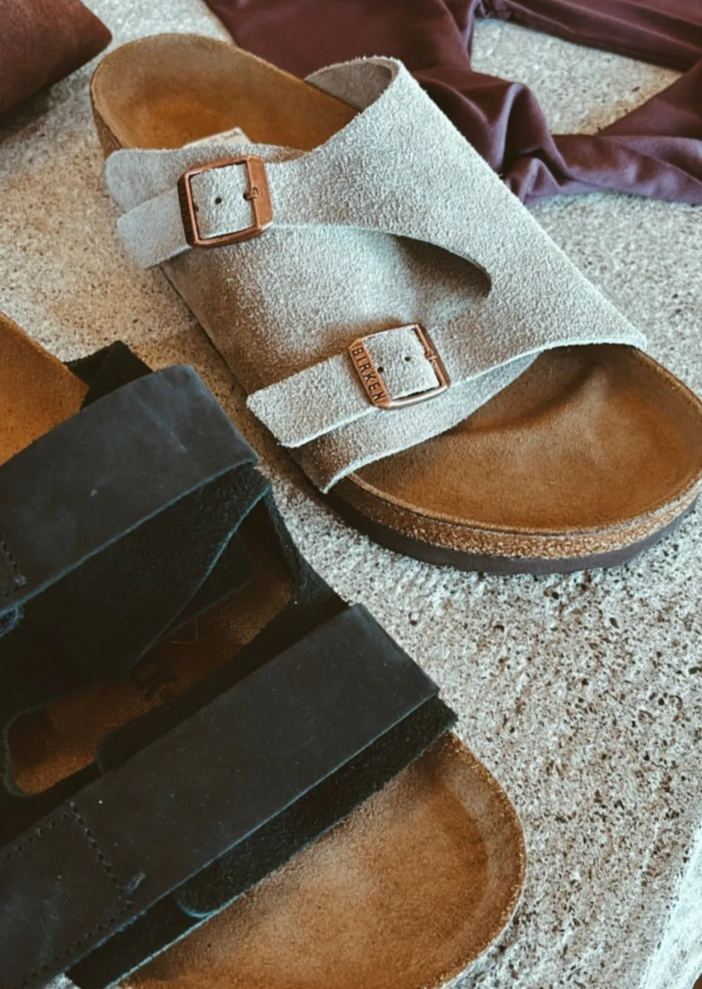 Zurich Suede Taupe Regular